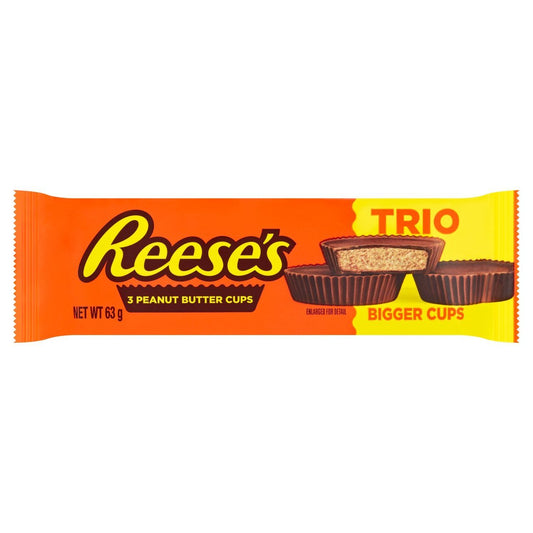 Reese's Peanut Butter 3 Bigger Cups Trio 63g