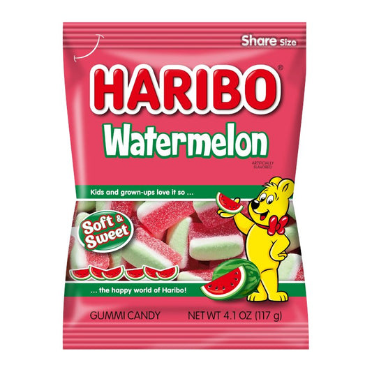 USA Haribo Watermelon Peg Bag 4.1oz