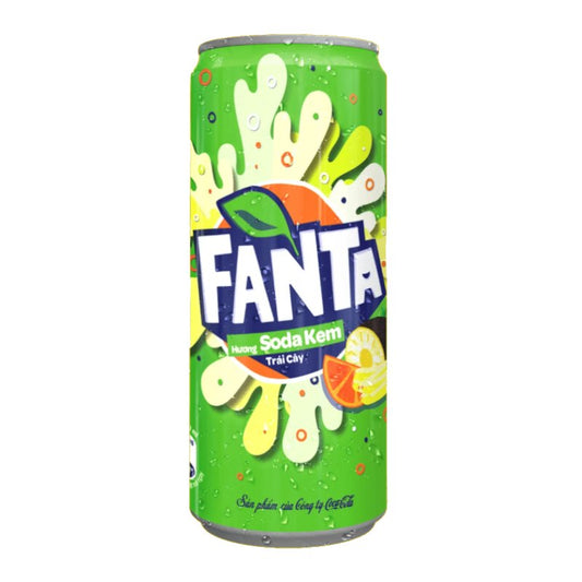 Fanta Fruity Cream Soda 320ml (Vietnam)