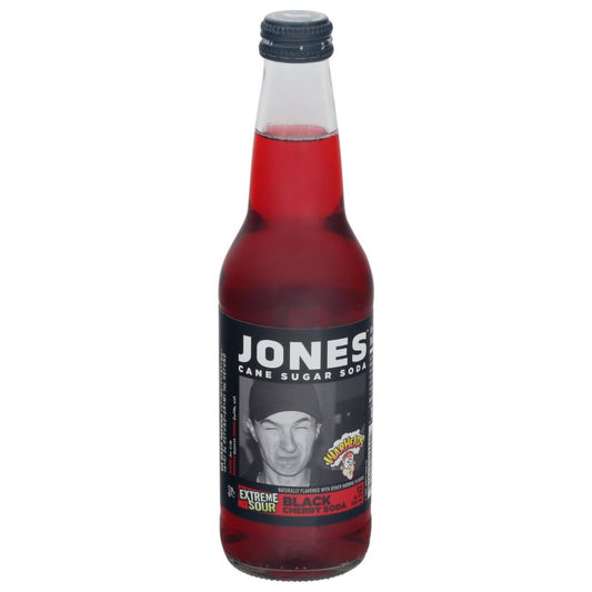 Jones Soda - Extreme Sour Warheads Black Cherry