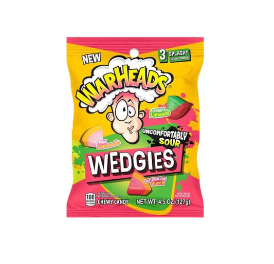 Warheads Wedgies Peg Bag 4.5oz (127g)